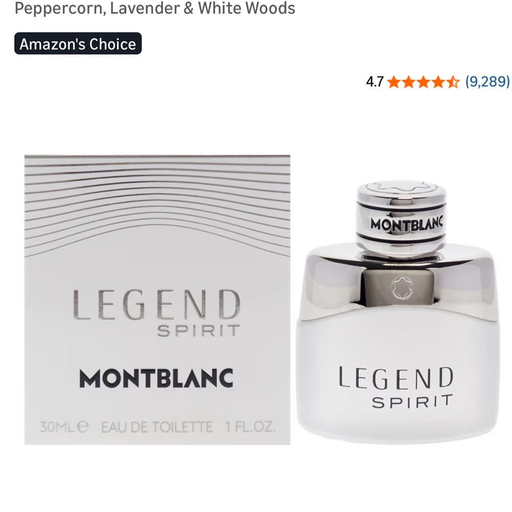 Montblanc Legend Spirit 1oz